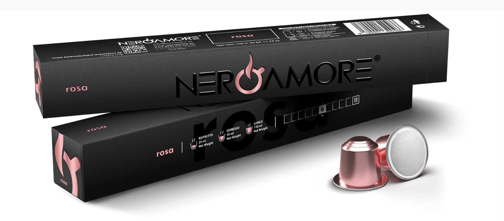 Retail ready coffee capsules